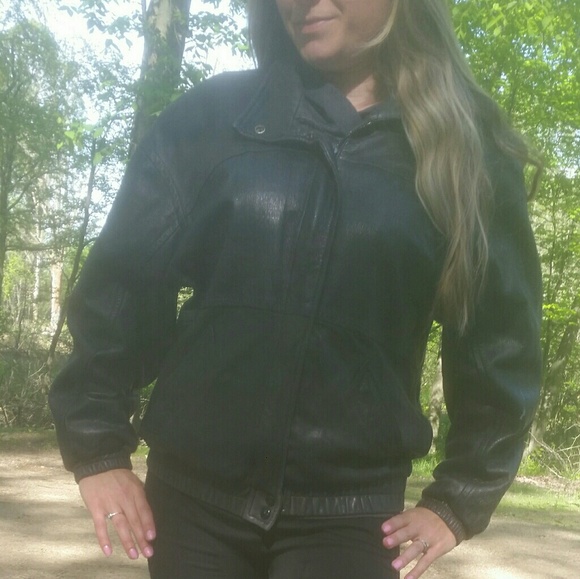 Vintage Eittenne Aigner Leather Jacket - Picture 3 of 6